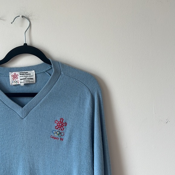 Calgary Olympics Official V-Neck Sweater - Women’s - Picture 2 of 9